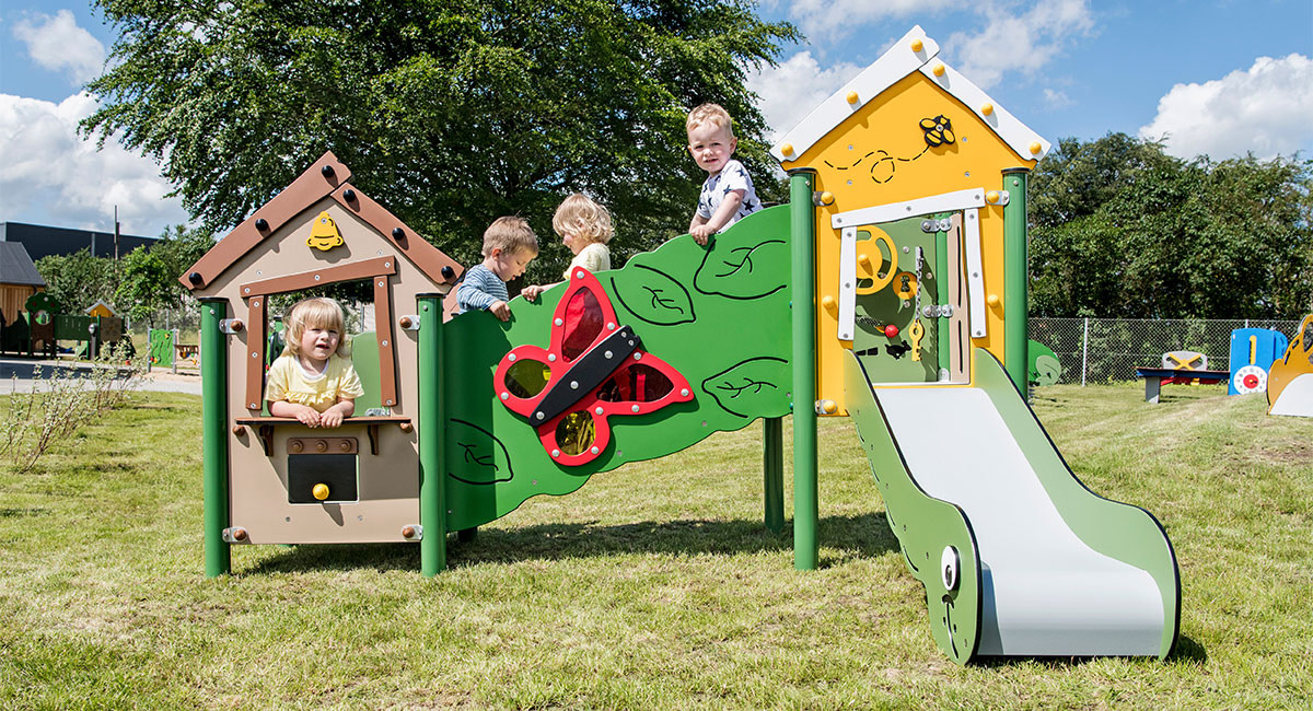  Spielgeräte für den Kindergarten entdecken – LEDON A/S Illustration 