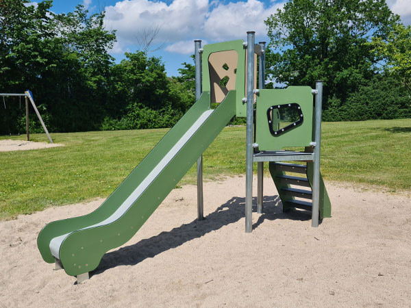 Legesystem som er vedligeholdelsesfrit og godkendt efter EN1176.